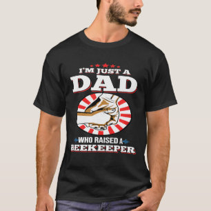 T-shirt Mens Je Ne Suis Qu'Un Père Qui A Élevé Un Apiculte
