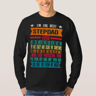 T-shirt Mens Je suis le meilleur Stepdad jamais Stepfather