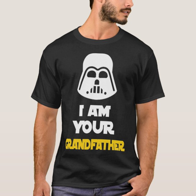 T-shirt Mens Je Suis Ton Grand-Père (Devant)