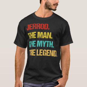 T-shirt Mens Jerrod L'Homme Le Mythe La Légende