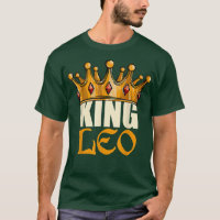 Mens King Leo Zodiac Birthday Horoscope Astrology 