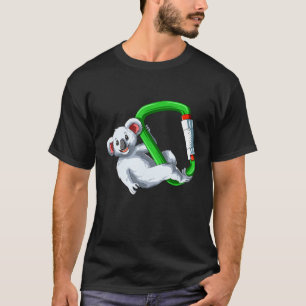 T-shirt Mens Koala Bouldering E Arrampicata