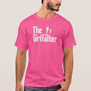 T-shirt Mens La Fille Père Papa De Filles Papa Fille Papa