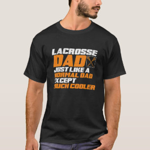 T-shirt Mens Lacrosse Papa Lax Joueur Père Lacrosse Train