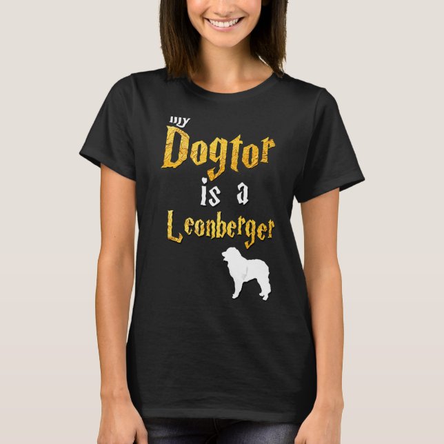 T-shirt Mens Leonberger Leonberger (Devant)