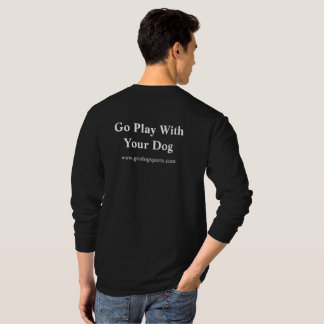 T-shirt Mens Long Sleeve - Original GRC Logo blanc