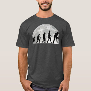 T-shirt Mens Lumberjack Evolution Moon Fortisateur de la L