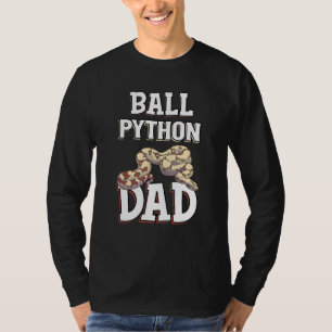 T-shirt Mens Lustige Schlange Design Ball Python Papa