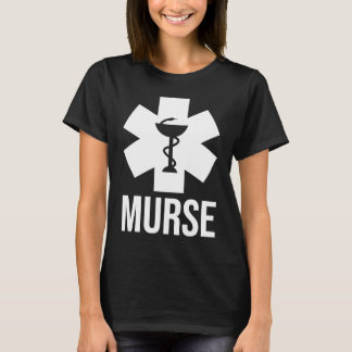T-shirt Mens Male Nurse  Murse Rn Lpn Cna