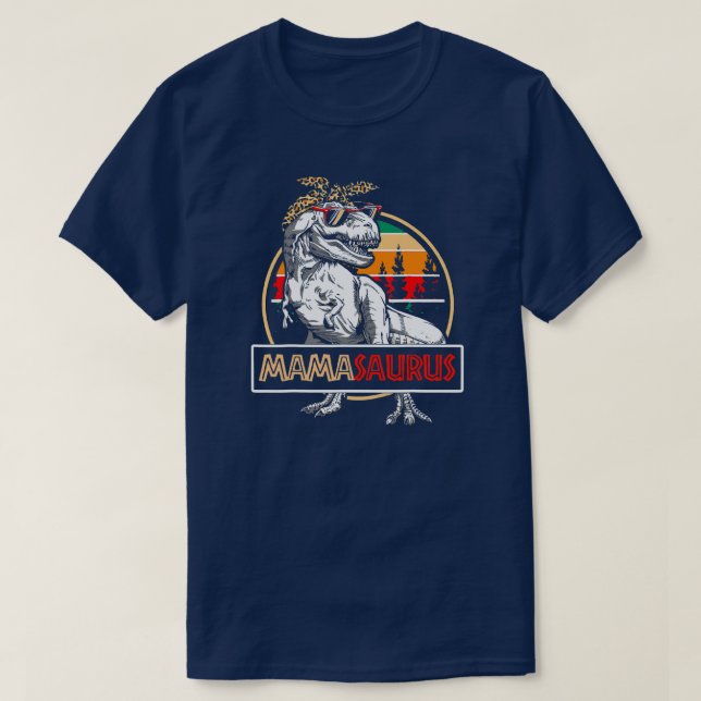T-shirt Mens Mamasaurus T Rex Dinosaur Mama Saurus Famille (Design devant)