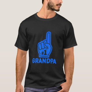 T-shirt Mens Mens 1 Grand-père Numéro Une Fête des pères 1