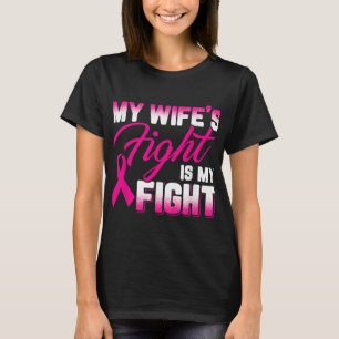 T-shirt Mens Mon Femme Combattre C'Est Mon Combat
