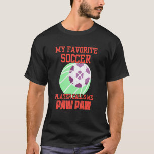 T-shirt Mens Mon Joueur De Football Favori M'Appelle Grand