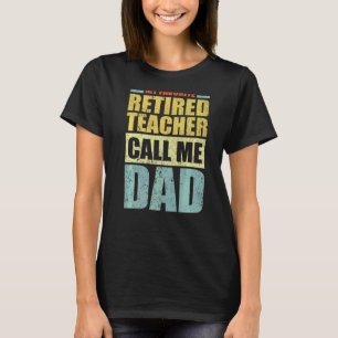 T-shirt Mens Mon Professeur Préféré Retraité M'Appelle Pap