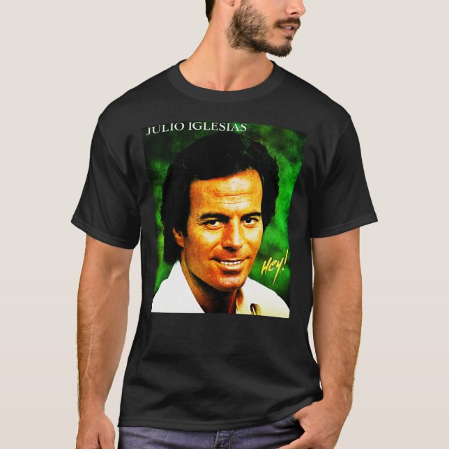 T-shirt Mens My Favori Julio Iglesias Band Logo Cadeau Pou (Devant)