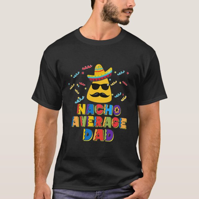 T-shirt Mens Nacho papa moyen  (Devant)