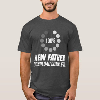 T-shirt Mens Nouveau Papa pour la première fois à téléchar