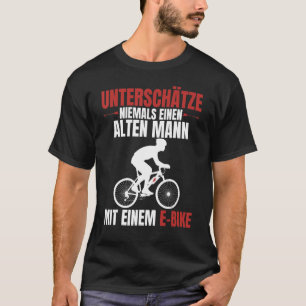 T-shirt Mens Olten Mann E Vélo Rider Dit