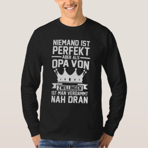 T-shirt Mens Opa Von Zwillingen Grand-père