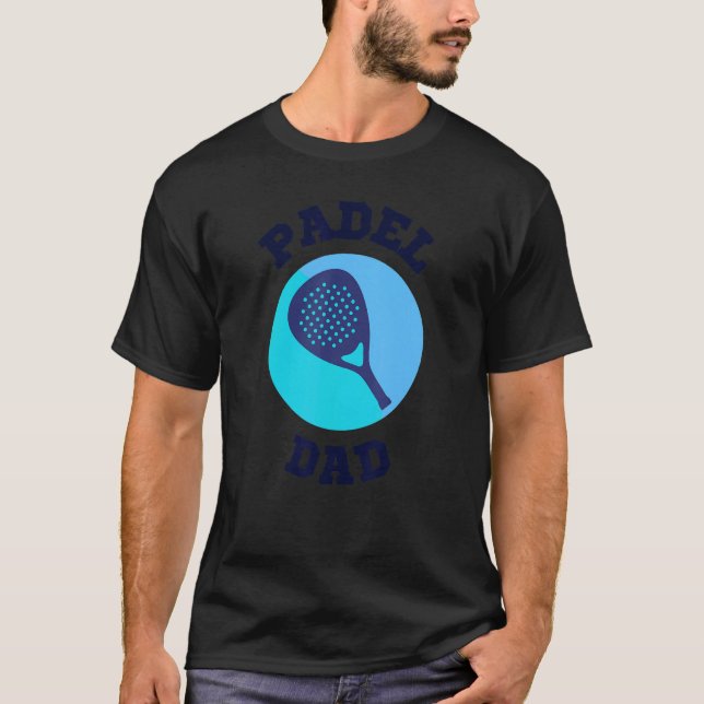 T-shirt Mens Padel Racket Tennis Balls Hommes Padel (Devant)