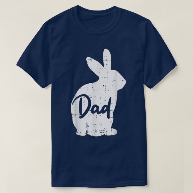 T-shirt Mens Papa Bunny Pâques Jour Mignonne Rabbit Daddy  (Design devant)