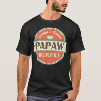 T-shirt Mens Papaw Grandpa Cadeau Funny Vintage grand-père