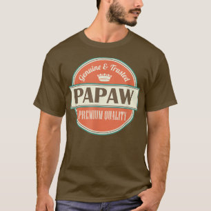 T-shirt Mens Papaw Grandpa Cadeau Funny Vintage grand-père