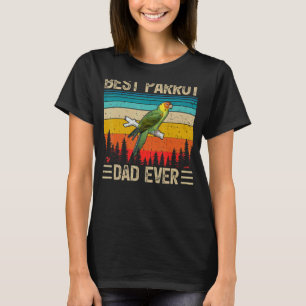 T-shirt Mens Parrot Oiseau Vintage Meilleur Parrot Papa Ja