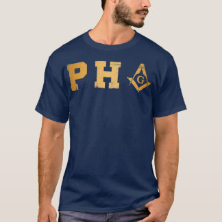 T-shirt Mens PHA Freemason Prince Hall Mason Mason