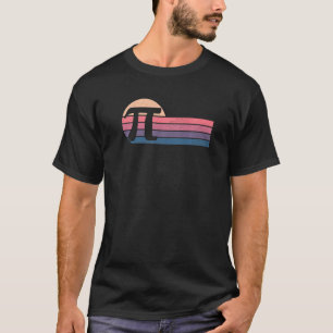 T-shirt Mens Pi Day Unique Retro Vintage Graphic Math