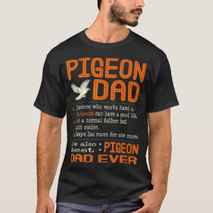 T-shirt Mens Pigeon Papa Comme Père Normal Beaucoup de Gla