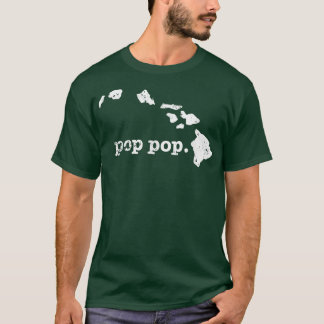 T-shirt Mens Pop Pop T Hawaii Grand-père T 