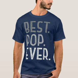 T-shirt Mens Pop Ts pour grand-père Hommes Fête des pères