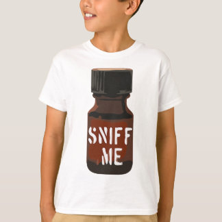 T-shirt Mens Poppers Sniff Me Bouteille Brown Amyl Pig Gay