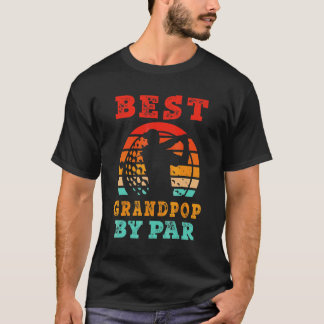 T-shirt Mens Pour Fête des pères Best Grandpop Par Par Par