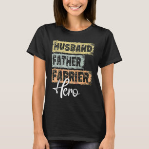 T-shirt Mens Profession père héros père Farrier Raglan Bas