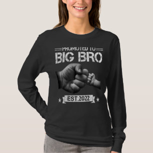 T-shirt Mens Promu À Big Bro 2022 Pour La Première Fois Bi