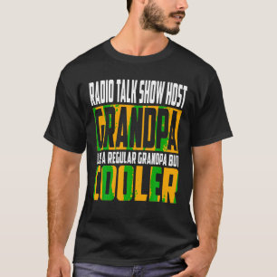 T-shirt Mens Radio Talk Show Hôte grand-père Comme un gran