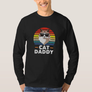 T-shirt Mens Ragdoll Chat Papa Chat Papa