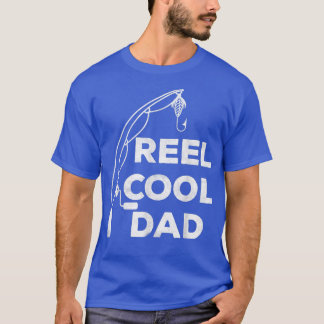 T-shirt Mens Reel Cool PapaPêche papa Fête des pères813 