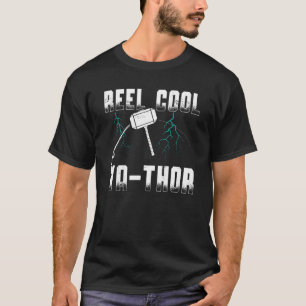 T-shirt Mens Reel Cool Va Thor Cool Viking Angler Père