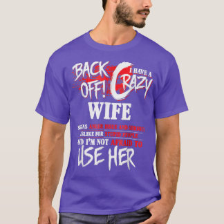 T-shirt Mens Retour J'Ai Une Femme Fou Drôle Idée Cadeau M
