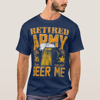 T-shirt Mens RETRAITRED ARMY BEME Retraite