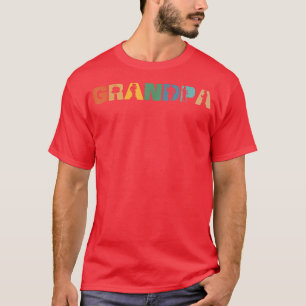 T-shirt Mens Retro Café Vintage Grand-père Amusant Grand-p