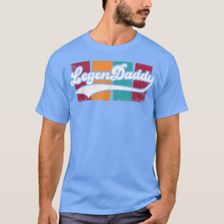 T-shirt Mens Retro LegenDaddy pour père légendaire