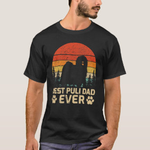 T-shirt Mens Retro Vintage Best Puli Papa Jamais Fête des 