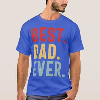 T-shirt Mens Retro Vintage Meilleur Papa Jamais Drôle Fête