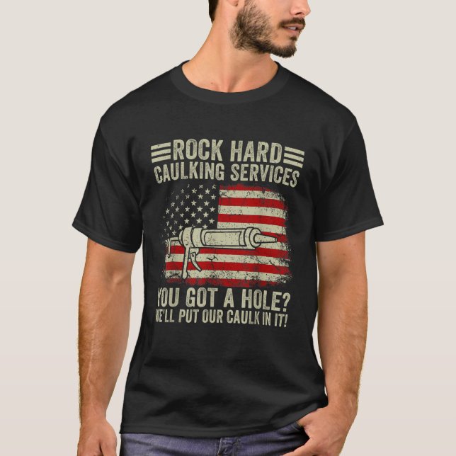 T-shirt Mens Rock Services de coffrage dur Vous Avez Un Tr (Devant)
