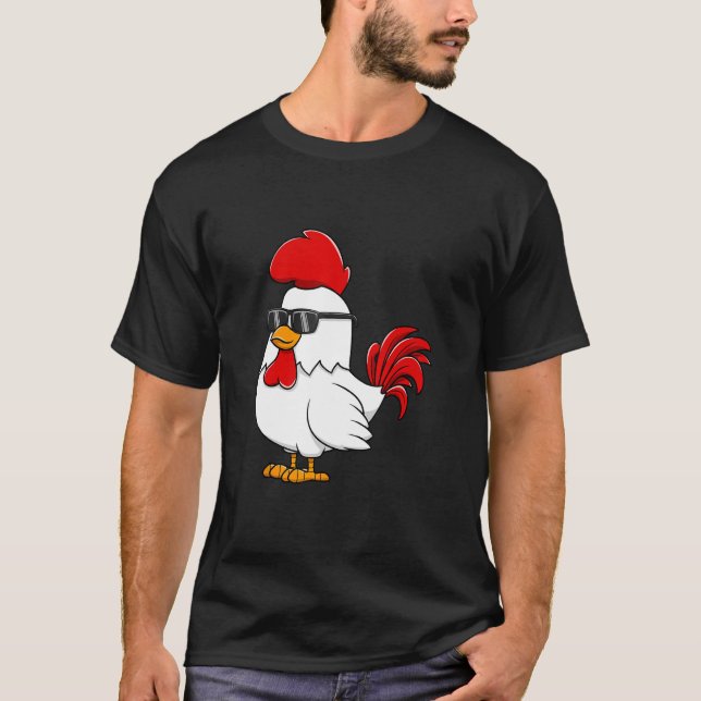 T-shirt Mens Rooster (Devant)