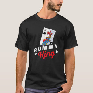 T-shirt Mens Rummy King Son Et Ses Couples Correspondants